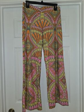 Trina Turk Colorful Floral Swim Bottoms - Pink, Orange, Yellow, Blue